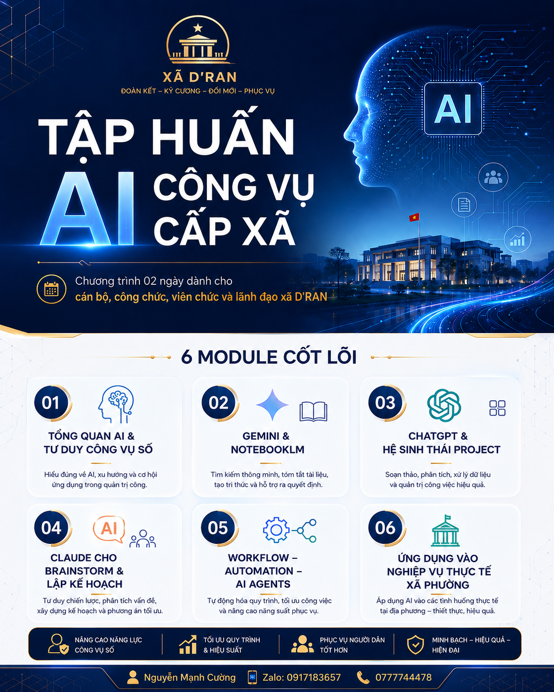 Tổng quan AI công vụ